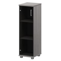 Шкаф средний узкий Аргентум НТ-440+НТ-601стл Лиственница